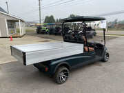 2023 ICON EV i20U - Carro de golf eléctrico utilitario 2 plazas con cama volquete - Hunter Green