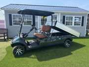 2023 ICON EV i20U - Carro de golf eléctrico utilitario 2 plazas con cama volquete - Hunter Green
