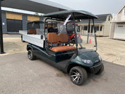 2023 ICON EV i20U - Carro de golf eléctrico utilitario 2 plazas con cama volquete - Hunter Green