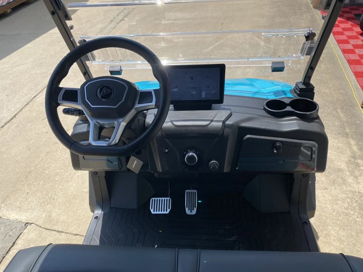 Denago Rover XL-T (2026) - Carro de golf eléctrico de 4 asientos (Glacier)