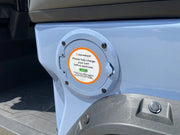 2026 Denago Rover XL-T - Carro de golf eléctrico de 4 pasajeros (Glacier)