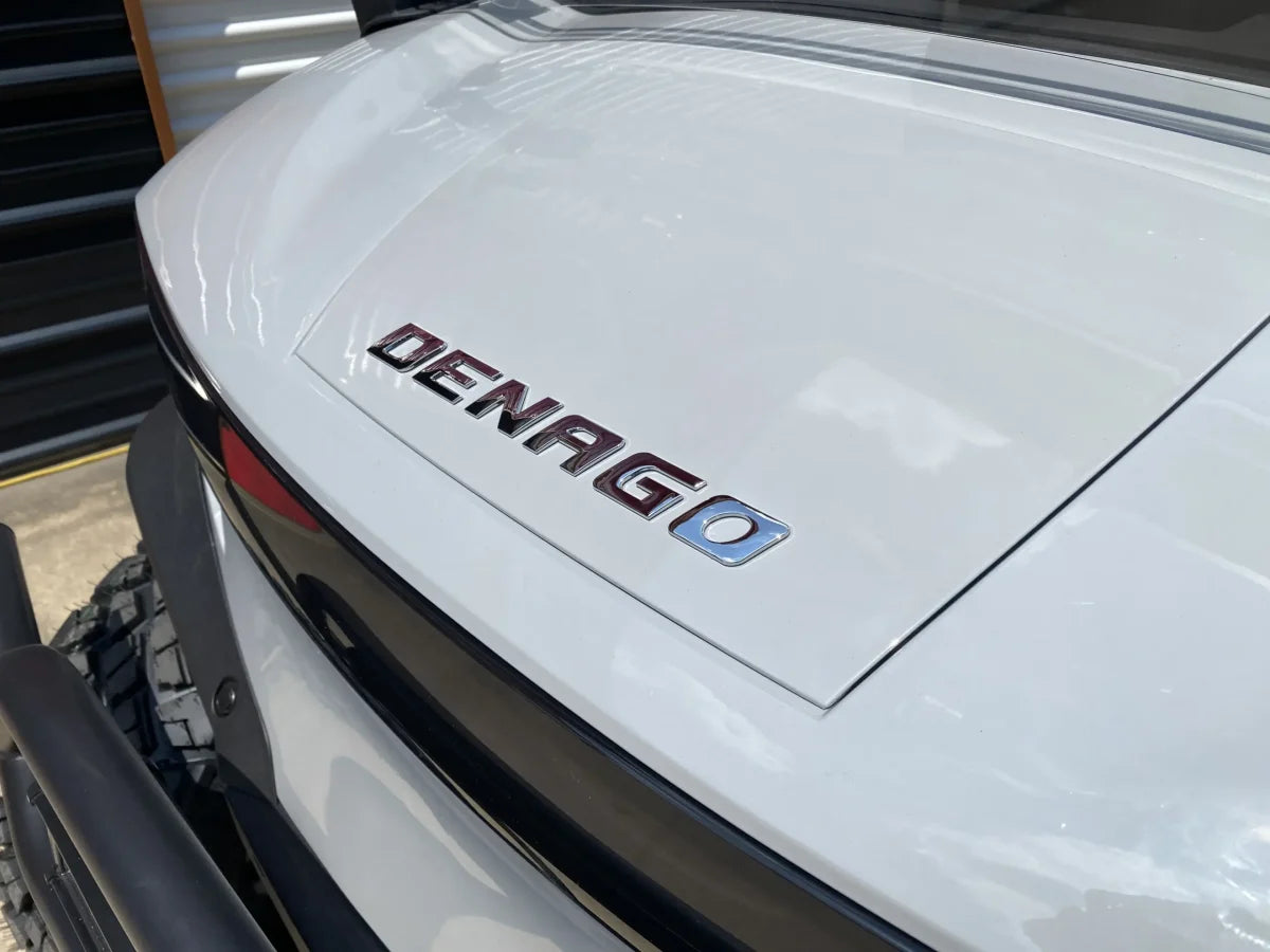Denago Rover XXL-T | Carrito de golf eléctrico premium de 6 asientos (51.2V 105Ah LiFePO4)