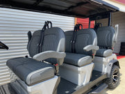 Denago Rover XXL-T (2026) - Golf cart eléctrico de 6 asientos (Grey)