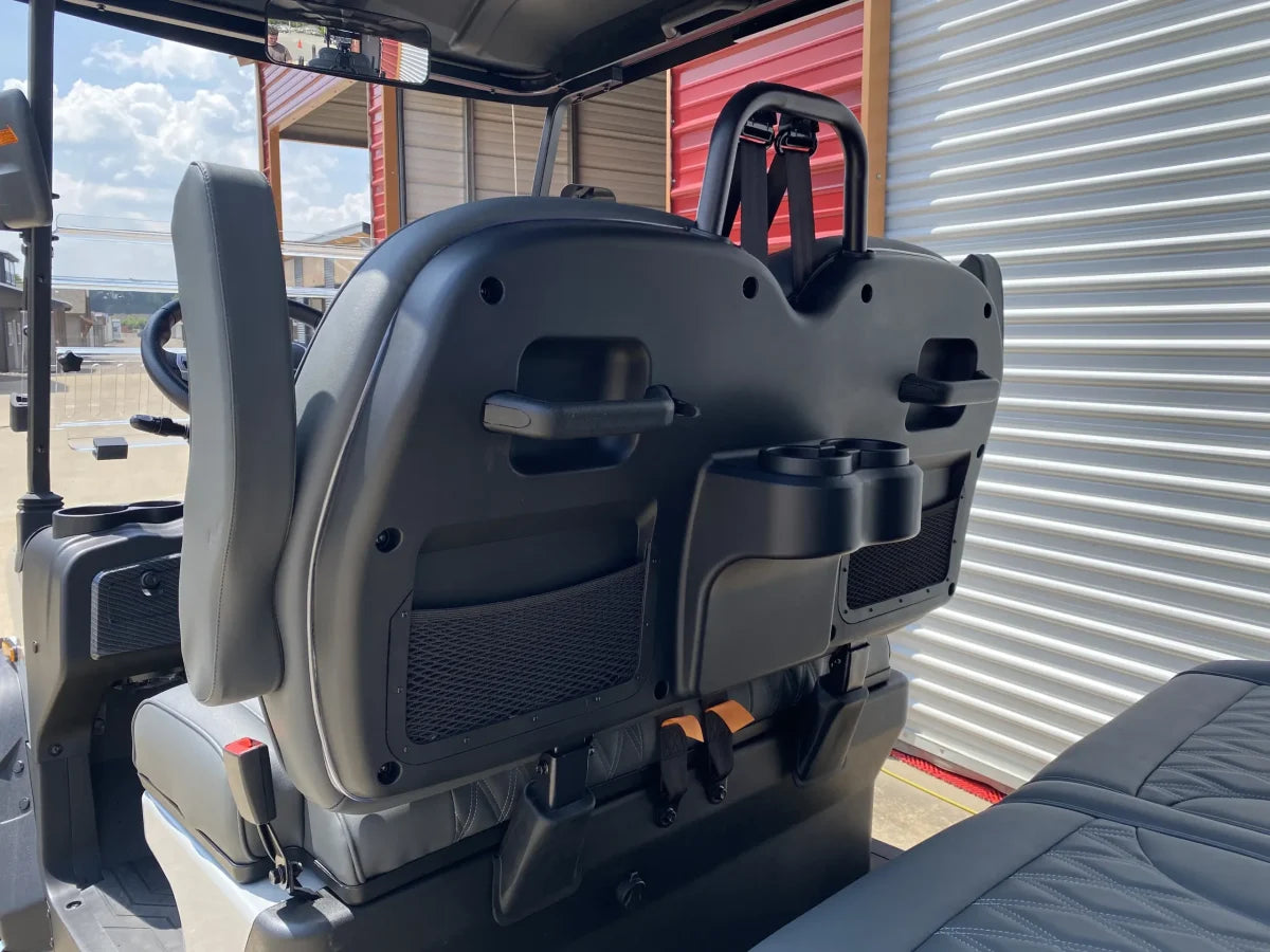 Denago Rover XXL-T | Carrito de golf eléctrico premium de 6 asientos (51.2V 105Ah LiFePO4)