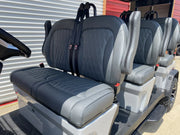 Denago Rover XXL-T | Carrito de golf eléctrico premium de 6 asientos (51.2V 105Ah LiFePO4)