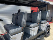 Denago Rover XXL-T (2026) - Golf cart eléctrico de 6 asientos (Grey)