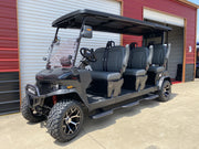 Denago Rover XXL-T (2026) - Golf cart eléctrico de 6 asientos (Grey)
