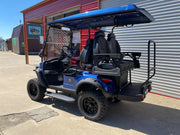 Venom EV Strike 4 - Carro de golf eléctrico premium de 4 pasajeros (52V 105Ah LiFePO4)