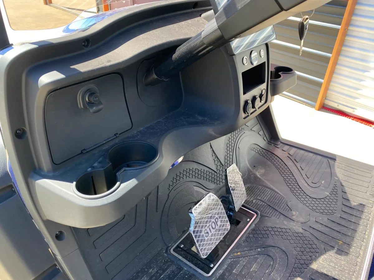 Venom EV Strike 4 - Carro de golf eléctrico premium de 4 pasajeros (52V 105Ah LiFePO4)