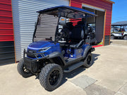 Venom EV Strike 4 - Carro de golf eléctrico premium de 4 pasajeros (52V 105Ah LiFePO4)
