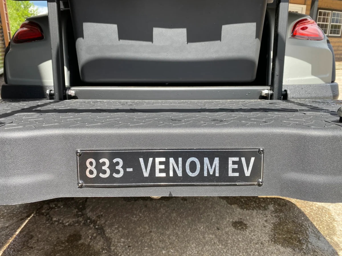Venom EV Strike 4-NL — Carrito de golf eléctrico de 4 plazas, 52V 105Ah LiFePO4