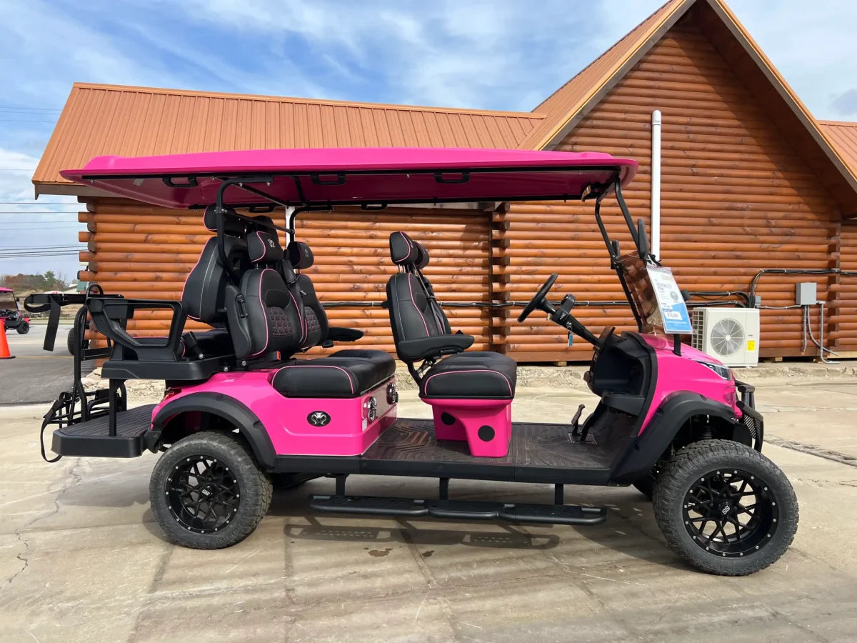 Venom EV Strike 6 | Carro de golf eléctrico premium de 6 pasajeros