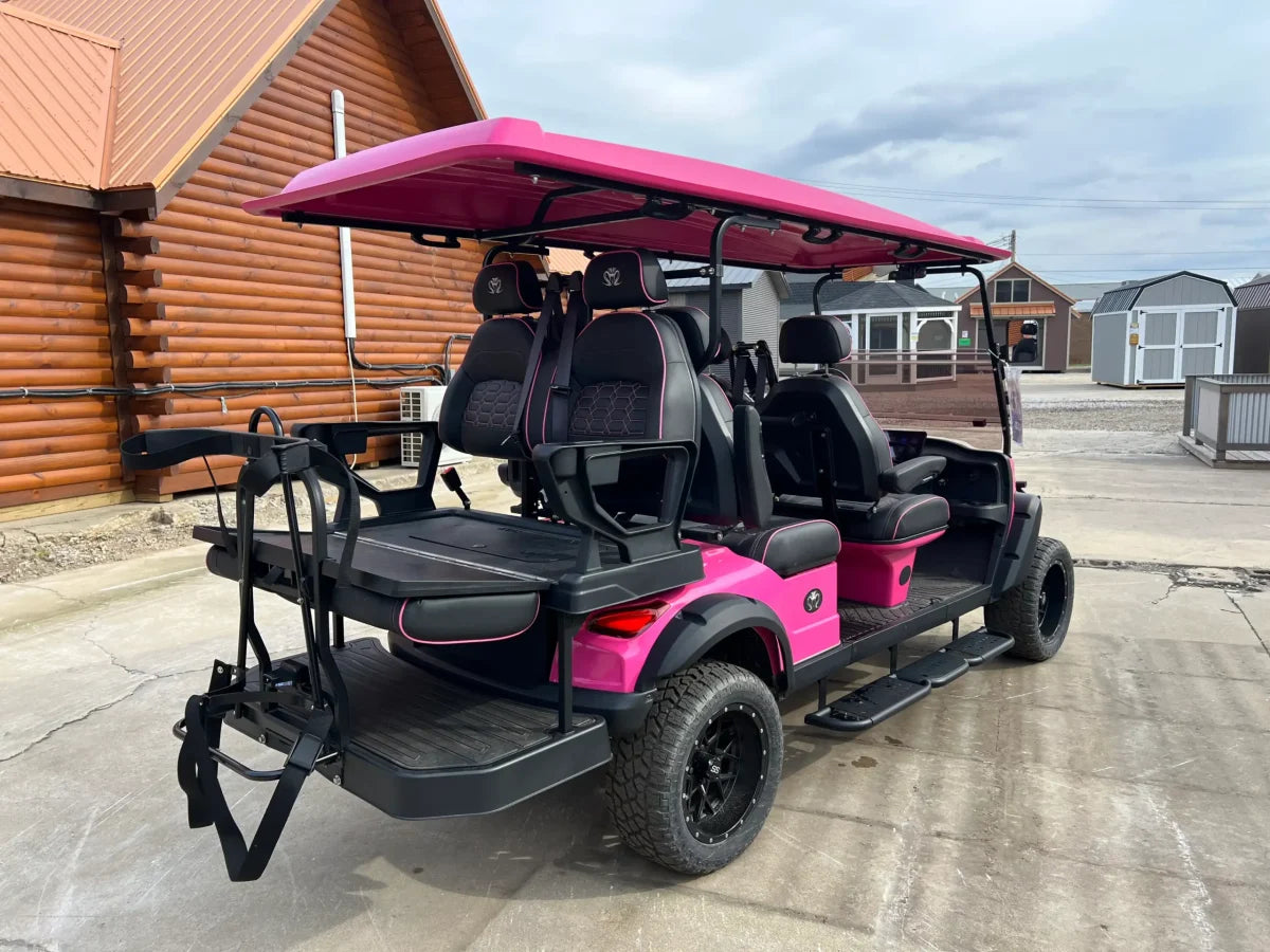 Venom EV Strike 6 | Carro de golf eléctrico premium de 6 pasajeros
