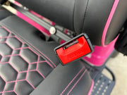 Venom EV Strike 6 Super Pink - Carro de golf eléctrico premium de 6 plazas
