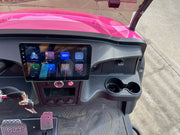 Venom EV Strike 6 Super Pink - Carro de golf eléctrico premium de 6 plazas