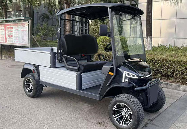 WSM JX2-Cargo-150 - Vehículo utilitario eléctrico 2 asientos con cama basculante hidráulica y homologación L7e