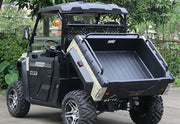 WSM RTX 1100 - Carro de golf/utilitario eléctrico 2 asientos con plataforma basculante y aprobación vial