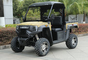 WSM RTX 1100 - Vehículo utilitario eléctrico 4WD 2 plazas con caja basculante y aprobación para carretera (Usado)