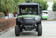 WSM RTX 1100 - Vehículo utilitario eléctrico 4WD 2 plazas con caja basculante y aprobación para carretera (Usado)