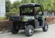WSM RTX 1100 - Vehículo utilitario eléctrico 4WD 2 plazas con caja basculante y aprobación para carretera (Usado)